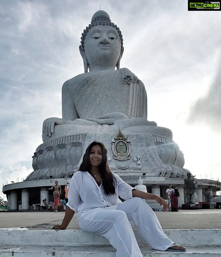Meghna Naidu Instagram - A Negative Mind will never give you a Positive Life 💯 - Buddha #phuketthailand #bigbuddhaphuket #bigbuddha #thailandtravel #meghnanaidu #travelwithme #lovethyself #positivequotes #positivevibes Phuket Big Buddha