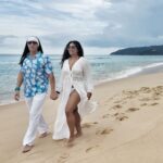 Meghna Naidu Instagram - Find a partner who gives you memories you will never ever forget !!! #husbandandwife #husbandisthebest #thankyouuniverse #karonbeachphuket #couplewhotravel #couplesgoals #couplelikethis #meghnanaidu Karon Beach