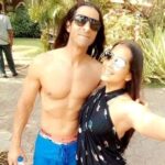 Meghna Naidu Instagram - Can't wait to see youuuuuu @elitetennisdubai 💃💃💃💃 #husbandandwife #couplegoals #loveeveryday