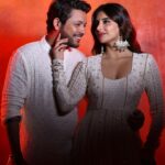 Miesha Saakshi Iyer Instagram - This one is so special ✨ It’s my first dance reel and it’s with my favourite person @nishantbhat85 ❤️ We hope you love this as much as we loved making this 🫰🏻 Miesha’s outfit @fittingroomcouture Location @viralvisionstudios Special thanks @deepak5678