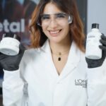 Miesha Saakshi Iyer Instagram - Hey guys, I stepped into the world , where beauty meets technology at L’Oreal Professionnel’s Research and Innovation Centre! From cutting edge technology, to ground breaking formulas, this visit was an unforgettable experience. I got to unveil so much about my favorite Metal DX range and how it protects our hair from the metals present in hard water. The Glicoamine test left me in awe as I saw firsthand how it neutralizes metals in our hair fiber and reduces breakage by 97% I Can’t wait to try out these amazing products at home! #AD #MetalDX #LorealProindia #LorealProfindia #HairCare @lorealpro_education_india @lorealpro