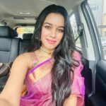 Mirnalini Ravi Instagram – Don’t you wanna just Come along for the ride?

PS – oh had to give Credits

Saree – Amma’s
Blouse – Amma shopped a matching blouse from a random store & she fit it to my size
Make up & Hair – Me & Mine Bangalore, India