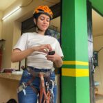 Mirnalini Ravi Instagram – Throwback to Unplanned Treks & Adventures ⛰️ Edakkal Cave