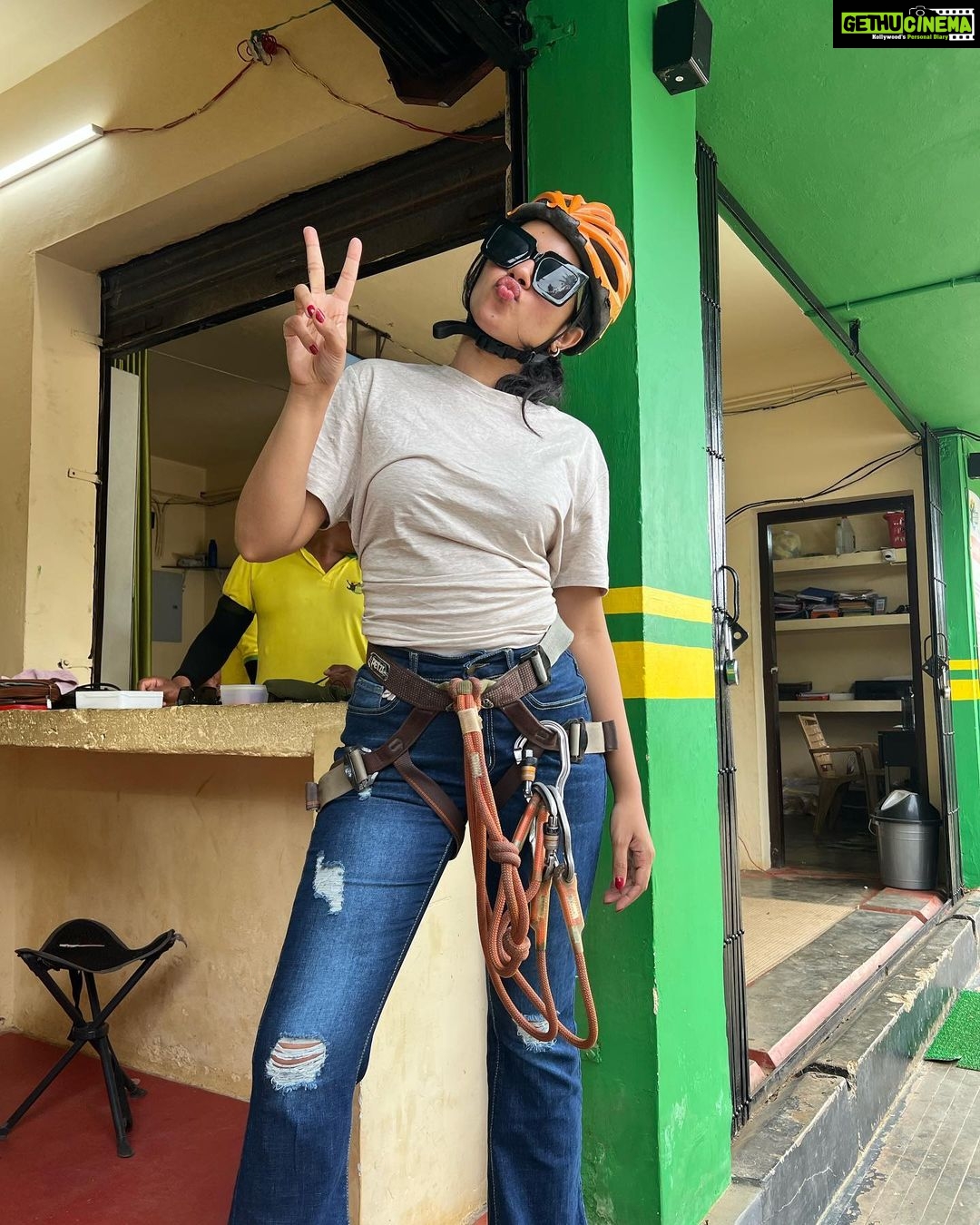 Mirnalini Ravi Instagram - Throwback to Unplanned Treks & Adventures ⛰️ Edakkal Cave