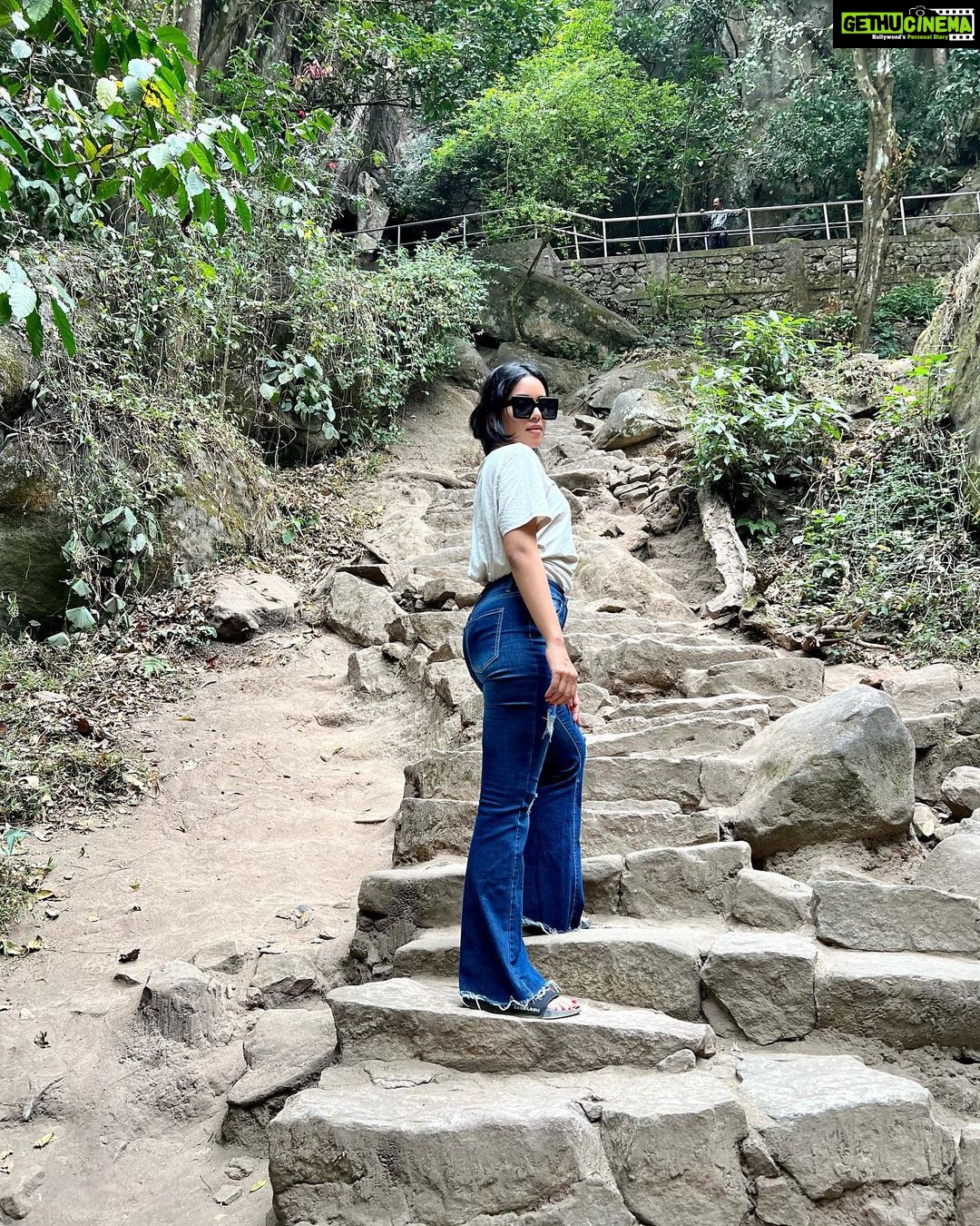 Mirnalini Ravi Instagram - Throwback to Unplanned Treks & Adventures ⛰️ Edakkal Cave