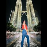 Mirnalini Ravi Instagram - Peachy keen 🩶 Twin Towers, Malaysia