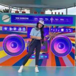 Mirnalini Ravi Instagram - Fulfilling her Childhood Dream 💭 #NevertooLate Universal Studios Singapore