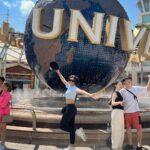 Mirnalini Ravi Instagram - Fulfilling her Childhood Dream 💭 #NevertooLate Universal Studios Singapore