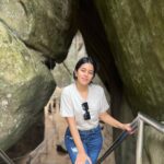 Mirnalini Ravi Instagram – Throwback to Unplanned Treks & Adventures ⛰️ Edakkal Cave