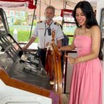 Mirnalini Ravi Instagram - To the most Romantic cruise dinner nights iv ever been to with Me & Myself 💗💁🏻‍♀️ Thank you @royalalbatross for giving me an extravagant experience & also the most delicious meal ever ! @madura_travel_service Wearing @theprlabel #theroyalalbatross #sunsetdinnercruise #breakfastcruise #dogcruise #piratesahoy #citylights #celebration #TallShipAdventure #SunsetsAreBack #sailaway #luxurydining #luxury #experience #singapore #tourism #SingaporeTourismAwards #passionmadepossible Tall Ship Royal Albatross