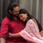 Mitali Nag Instagram - Sach hai na… ♥️♥️🧿🧿♥️♥️ . . Saree @panna.in Stylist @yourstylistforever Outfit PR @ektara_world Mitaali Nag, Afsar Bitiya, Husband Wife, Perfumes, trending audio, content creator, love, husband wife reels, short hair style, Indian actress Mumbai, Maharashtra