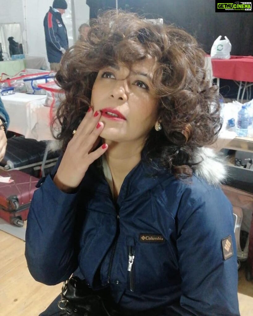 Mona Singh Instagram - #BulBulJohri #curls #madeinheaven ❤