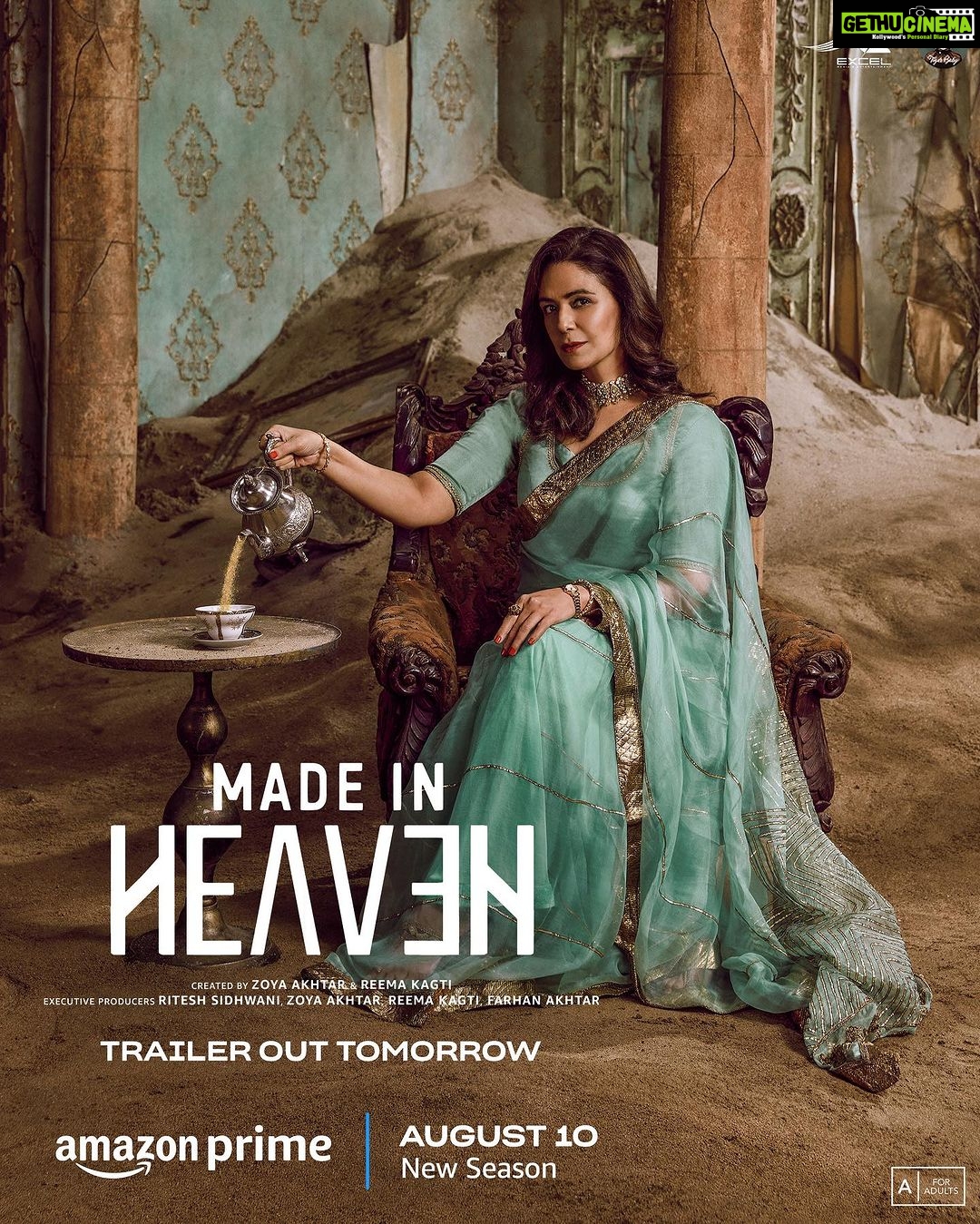 Mona Singh Instagram - Life's about to get pretty real for some of us. #MadeInHeavenOnPrime S2, Aug 10! @primevideoin @madeinheaventv @zoieakhtar @reemakagti1 @nityamehra19 @alankrita601 @neeraj.ghaywan @ritesh_sid @faroutakhtar @kassimjagmagia @angaddevsingh_ @vishalrr @excelmovies @tigerbabyofficial