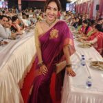 Mouli Ganguly Instagram - Happy dushera Shubho bijoya ♥️🙏 . . Wearing @sujatradesigns . @northbombaydurgapuja . . . @matsya_media @pr365_pr