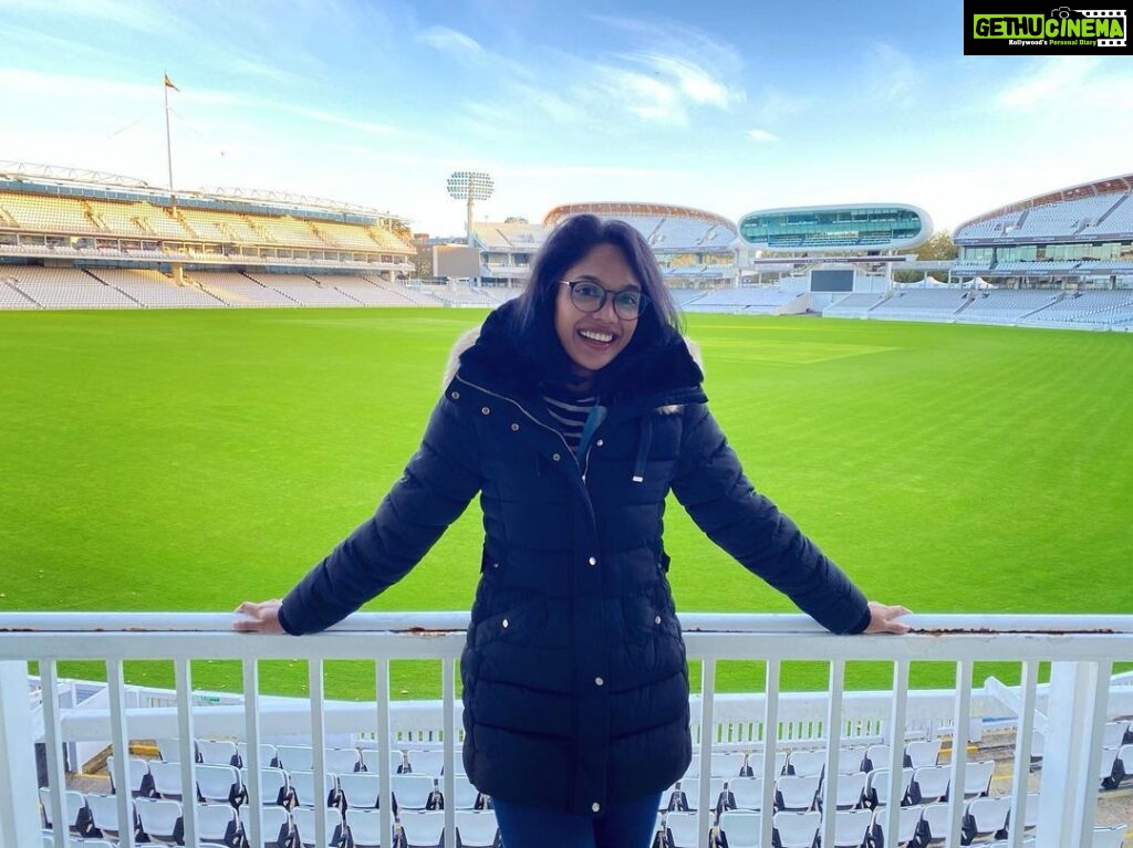 Mumtaz Sorcar Instagram - The smile says it all… 😄 Lord's Cricket Ground
