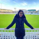 Mumtaz Sorcar Instagram - The smile says it all… 😄 Lord's Cricket Ground