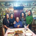 Mumtaz Sorcar Instagram - Wishing everyone a very happy, joyous and magical New Year! ❤️💫 . . Eyes full of dreams and hearts filled with hope, we bid the last year goodbye and welcomed 2022 with wide arms apart! 🥂 Enjoyed a quiet and peaceful dinner at home with family and friends. (After shooting for half the day I cannot imagine that I actually managed to cook dinner: herbed roast chicken, mushroom risotto and berry pudding…🥘 that too on time! 😋..I keep surprising myself 😄)