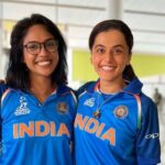 Mumtaz Sorcar Instagram - Finally wrapped up ‘Shabaash Mithu’ 🎥🏏 An experience I will remember forever… 😄🎬🥂 ❤️🧿 #shabaashmithu #womeninblue