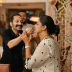 Nadhiya Instagram – Wishing you a very very happy bday Shanu❤️🎉.. have a super year ahead and continue to entertain us with your amazing work 👍🏽🎬……😃😃instead of me feeding you ur bday cake🎂 it’s the other way around😃😃

📷@farhaanfaasil

#fahadhfaasil #actor #birthday