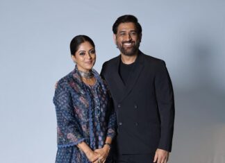 Nadhiya Instagram - What a privilege it has been to meet our Thala Dhoni😍and be a part of Dhoni entertainment💛 @mahi7781 #dhonientertainment #lgm Make up: @meera.peace.love Hair: @anuramakeupartistry