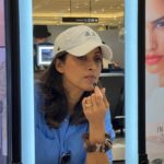 Nadhiya Instagram - Never easy to find the right shade of lipstick💄😌 #lipstick #nudelipstick #attitude #lipstickglamour