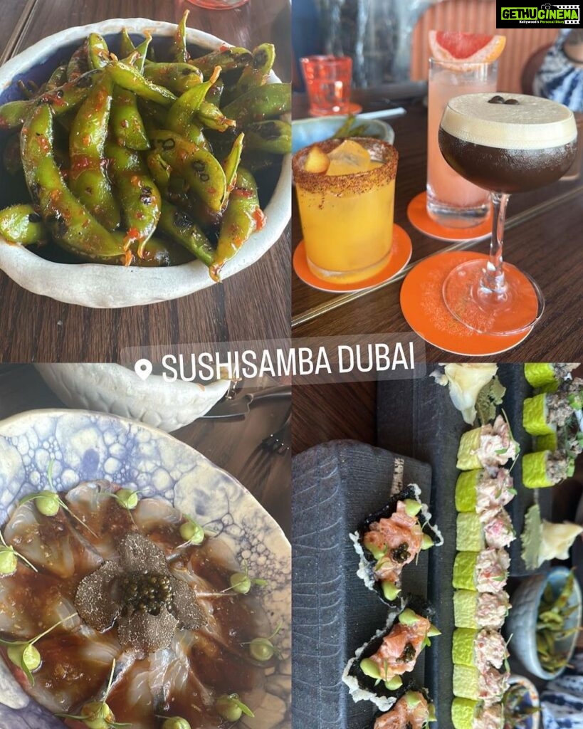 Naira Shah Instagram - Sushi samba 🐠 Sushi Samba