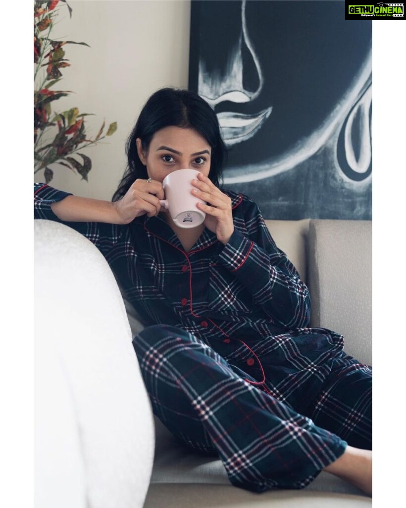 Nalini Negi Instagram - Slipping into ultimate relaxation mode with my go-to nightsuit from @lavieenrose.india. Comfortable fabric + Relaxing vibes = Ultimate lounging goals 😌✨ Discover a diverse range of nightwear, lingerie, swimwear, and loungewear available to purchase on their official website: www.lavieenrose.in Also available on @Myntra, @nykaafashion and @ajiolife #mavieenrose #lavieenrose #lavieenroseindia @apparelgroupindia Talent agency: @talentgram.agency