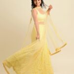 Namita Krishnamurthy Instagram – Someone cast me as Indian Belle now please 🌼✨

Outfit: @studio_l_by_lini 
Jewelry: @narayanapearls
MUAH: @meticulous_makeovers @jiyamakeupartistry
Photography team: @the.portrait.culture @portraitsby.pb @sat_narain

#namitakrishnamurthy #princessvibes