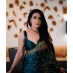 Nandini Rai Instagram - A saree makes me feel so graceful yet so powerful. #power #women #life #tbt #ootd #beauty #fit Captured by : @downtocapture !