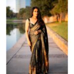 Nandini Rai Instagram - A saree makes me feel so graceful yet so powerful. #power #women #life #tbt #ootd #beauty #fit Captured by : @downtocapture !