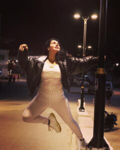 Nandini Rai Instagram - Late night
Blurry lights 
Deep mind

#night #light #nightout #mindset #nandinirai