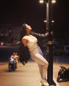 Nandini Rai Instagram - Late night
Blurry lights 
Deep mind

#night #light #nightout #mindset #nandinirai