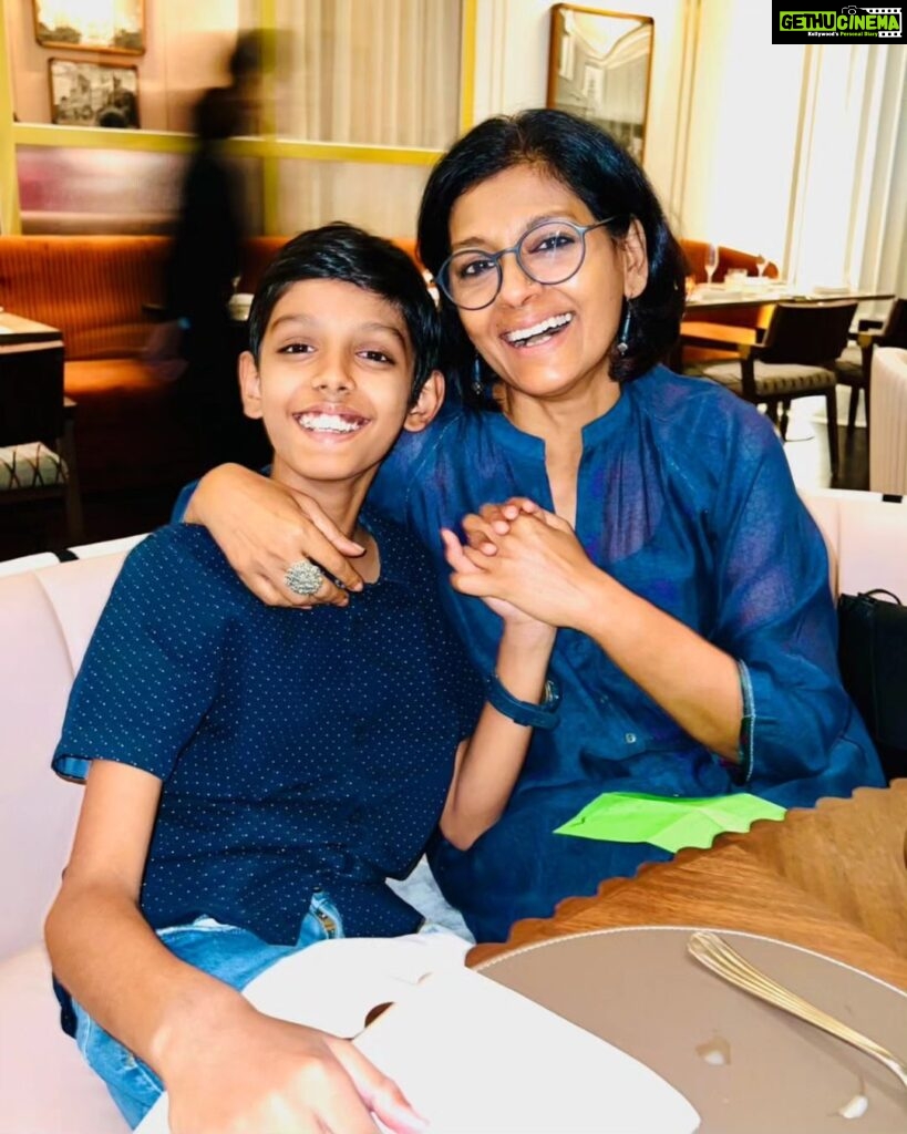 Nandita Das Instagram - Spent two lovely evenings at @indianaccentmumbai - delicious food, art deco ambience and warm hospitality. Thank you Rohit Khattar for this experience.