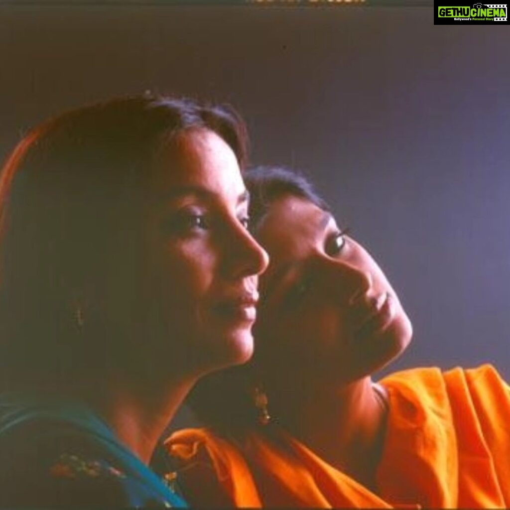 Nandita Das Instagram - @azmishabana18 Janamdin Mubarak! All good wishes and dher saara pyaar coming your way. I so cherish the times we have spent together over the last 27 years - on and off camera, fun and difficult ones. And here is to many more…❤️