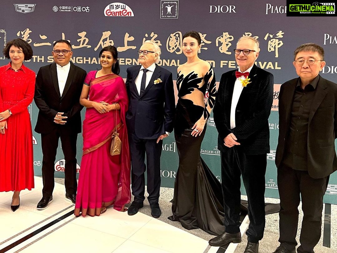 Nandita Das Instagram - The last day with my wonderful jury! Closing night for me is always a bittersweet experience. Not because it’s the end of an exciting week. But because we have to award a few of the talents and disappoint many others. I am always awkward when I see anticipation in the eyes of the nominees, as they wait for the verdict. This is the most difficult part of being on a jury. To sit in judgement of other people’s work without knowing their challenges and struggles is difficult. Having to choose from what can never be a level playing field, films that are almost incomparable, seems unfair. But that’s the nature of the beast. And that’s why when I am on the other side, I try not to attach myself to wins or losses. Just enjoy the journey of making films and share it with all those you can. बस! @shanghaiinternationalff