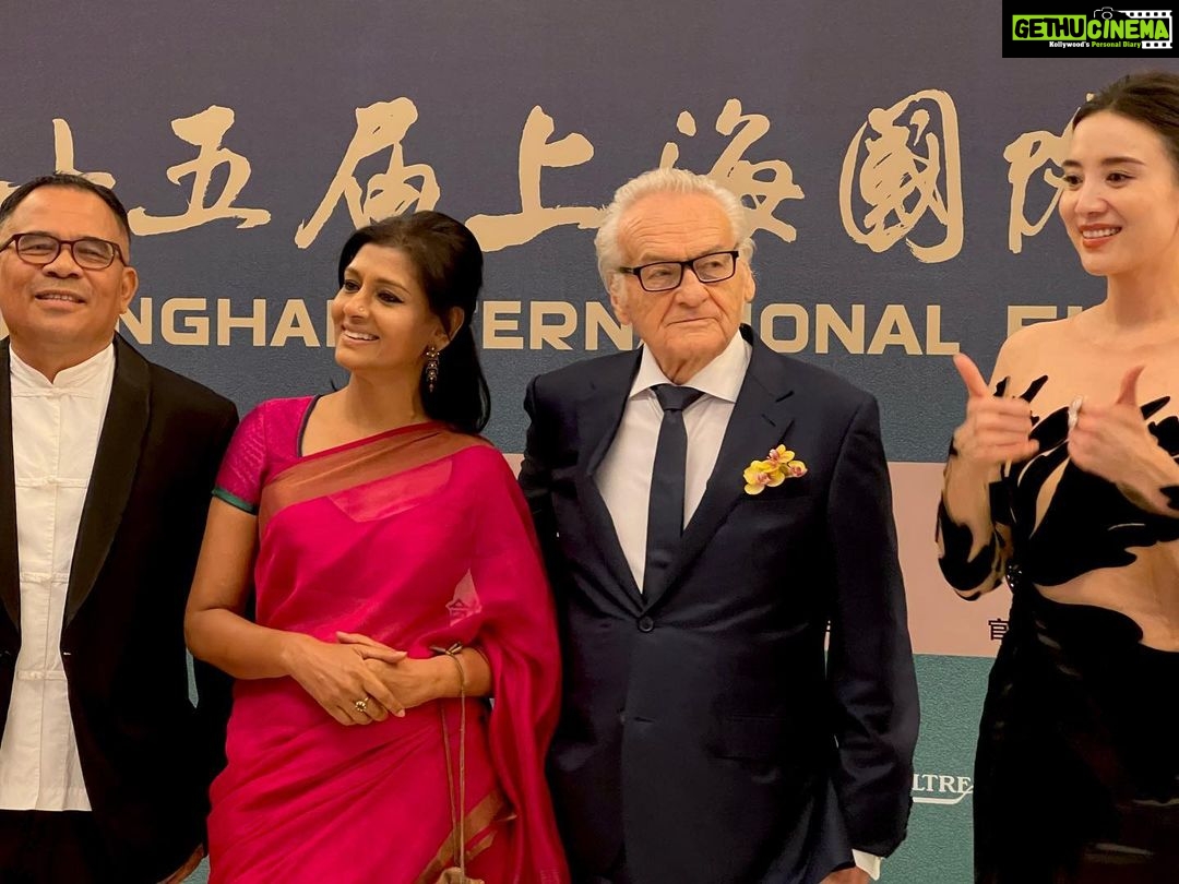 Nandita Das Instagram - The last day with my wonderful jury! Closing night for me is always a bittersweet experience. Not because it’s the end of an exciting week. But because we have to award a few of the talents and disappoint many others. I am always awkward when I see anticipation in the eyes of the nominees, as they wait for the verdict. This is the most difficult part of being on a jury. To sit in judgement of other people’s work without knowing their challenges and struggles is difficult. Having to choose from what can never be a level playing field, films that are almost incomparable, seems unfair. But that’s the nature of the beast. And that’s why when I am on the other side, I try not to attach myself to wins or losses. Just enjoy the journey of making films and share it with all those you can. बस! @shanghaiinternationalff