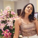 Nandita Swetha Instagram - Created this look for a dinner date with my ladies. Appreciation poured. Expecting it from you all too🤪🤪 #party #birthday Bangalore, India