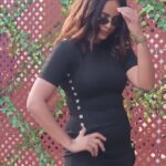 Nandita Swetha Instagram - Stay happy from inside & not just for the sake Shot @vipuljain14 #black #blackgirlmagic #blackdress #contentcreator Bangalore, India