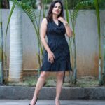 Nandita Swetha Instagram – Hello Monday Run successfully as my Movie #Hidimba 😜
.
📸📸📸📸 @lavsar_photography 
Asst @thiru_kshtriyas 
Makeup @vitta_makeovers 
Hair @praneetha_beautymakeover 

Outfit – @veromodaindia