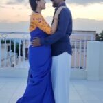 Nanditha Jennifer Instagram - Onnoda Nadandhaa 💙💛🤍🧿 . . #husbandandwife #moviesong #love #soori #ilayaraja #vetrimaran #couple #reelsinstagram #instagram #reels #instagood #actress #jenniferr252 #kasicinematographer6 #cinema #celebrity #thankyou #jesus #blessed #beautiful #likesforlike #trendingreels