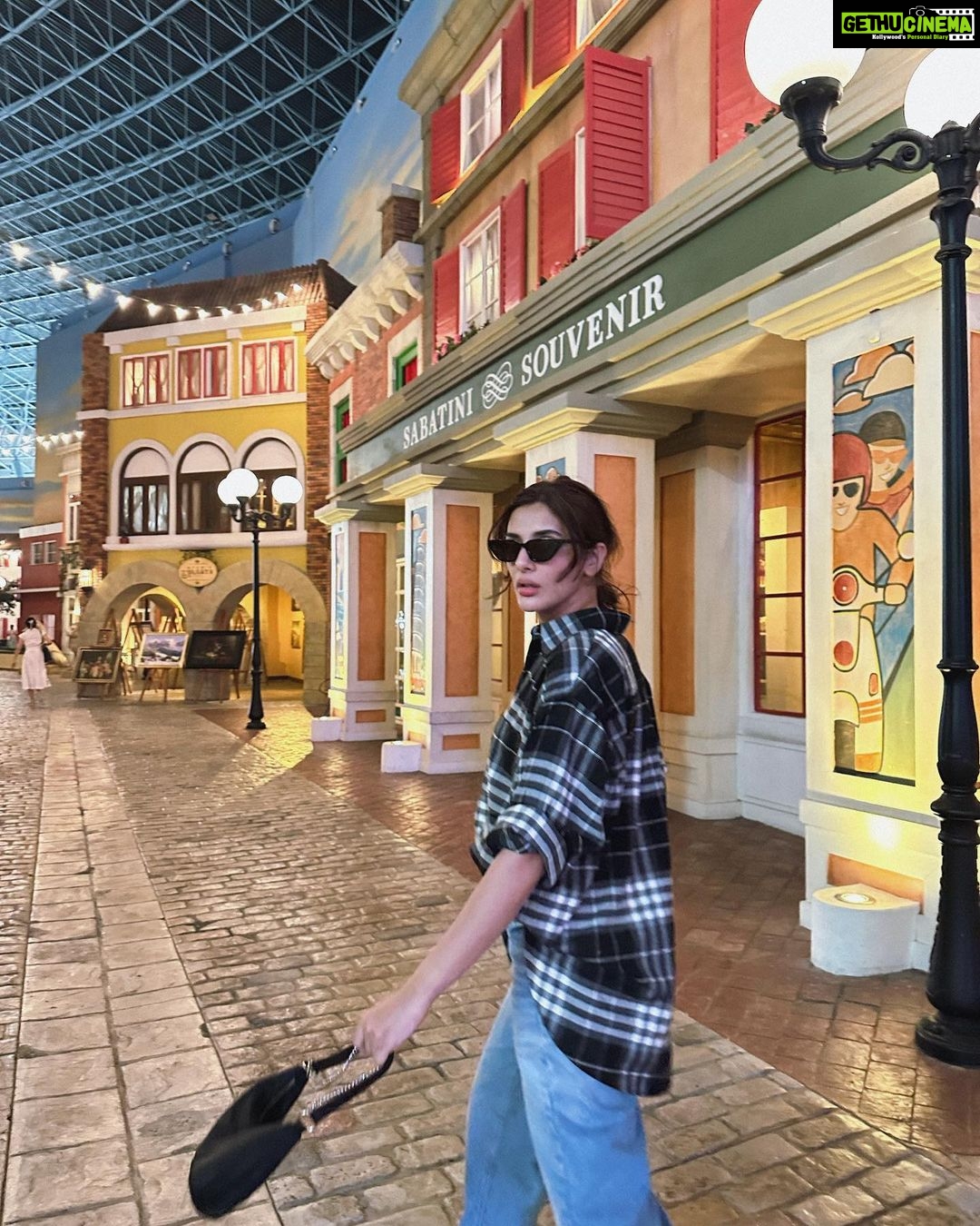 Nattasha Singh Instagram - Travel addiction is REAL ❤️ Warner Bros. World Abu Dhabi