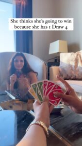 Nattasha Singh Instagram - UNO 😁

#reels #uno
