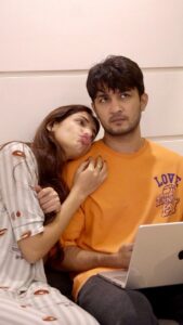 Nattasha Singh Instagram - Bas yahan main phir se pighal gaya 😡 @natashasingh007 #nasha #funnyskit