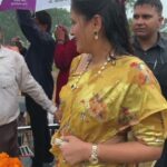 Navaneet Kaur Instagram - Dharani Dahi Handi Mahotsav🙏