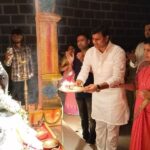Navaneet Kaur Instagram - श्रीकृष्ण गणेशोत्सव मंडळ ला भेट दिली व महाआरती केली