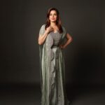 Neelam Kothari Instagram - Just happy to be me.. ✨✨ Outfit @rishiandsoujit 📸 @ shivamguptaphotography