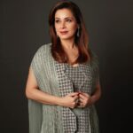 Neelam Kothari Instagram - Just happy to be me.. ✨✨ Outfit @rishiandsoujit 📸 @ shivamguptaphotography
