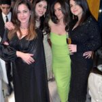 Neelam Kothari Instagram - Always a blast with my gals! ❤️ #fabulouslivesofbollywoodwives @maheepkapoor @bhavanapandey @seemakiransajdeh
