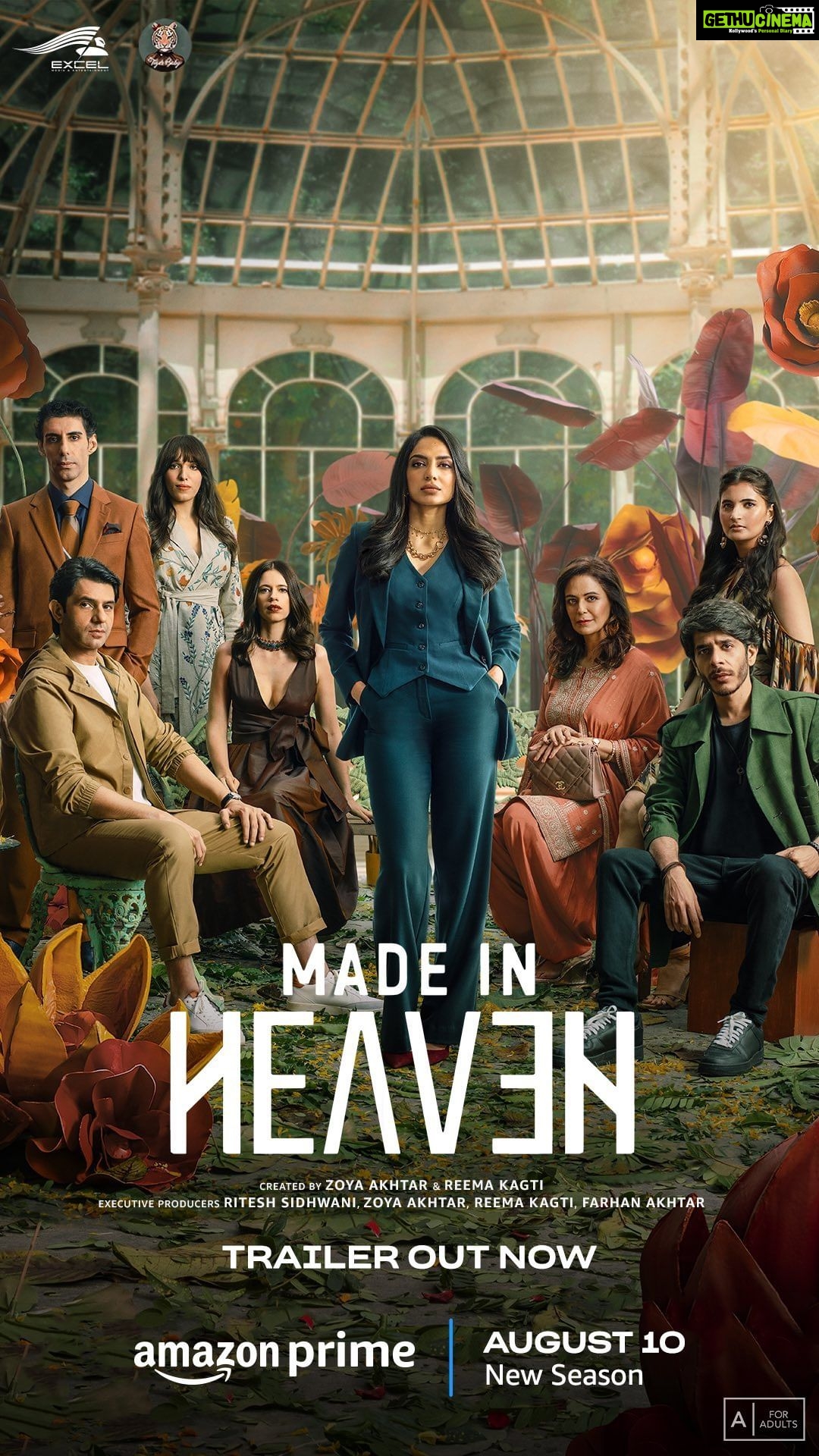 Neelam Kothari Instagram - Making a grand entry into the world of grand Indian weddings again! #MadeInHeavenOnPrime S2, trailer out now!! @primevideoin @madeinheaventv @sobhitad @arjun__mathur @jimsarbhforreal @kalkikanmani @shashank.arora @raghuvanshishivani @monajsingh @vijayraazofficial @trintrin @ishwaksingh @zoieakhtar @reemakagti1 @nityamehra19 @alankrita601 @neeraj.ghaywan @ritesh_sid @faroutakhtar @kassimjagmagia @angaddevsingh_ @vishalrr @excelmovies @tigerbabyofficial