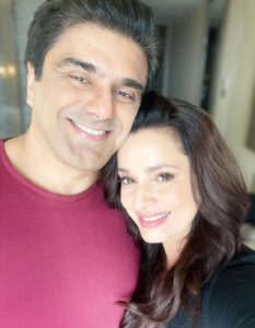 Neelam Kothari Instagram - Happy Anniversary babe! ❤️ Through thick and thin, you will always be my bestie 😘❤️😡🤬👿❤️😍😂😅 @samirsoni123